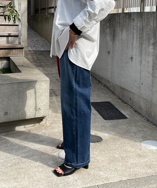 「un dix cors」 デニムパンツ M ネイビー レディース_画像8