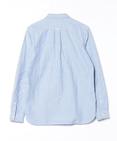 「BEDWIN & THE HEARTBREAKERS」 長袖シャツ MEDIUM サックスブルー メンズ_画像2