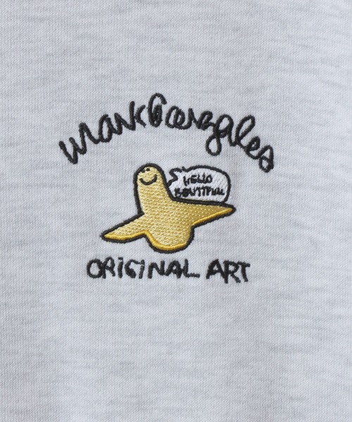 「Mark Gonzales」 ジップアップパーカー M グレー系その他2 メンズ_画像2