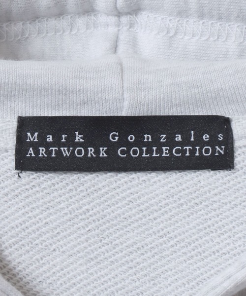 「Mark Gonzales」 ジップアップパーカー M グレー系その他2 メンズ_画像6
