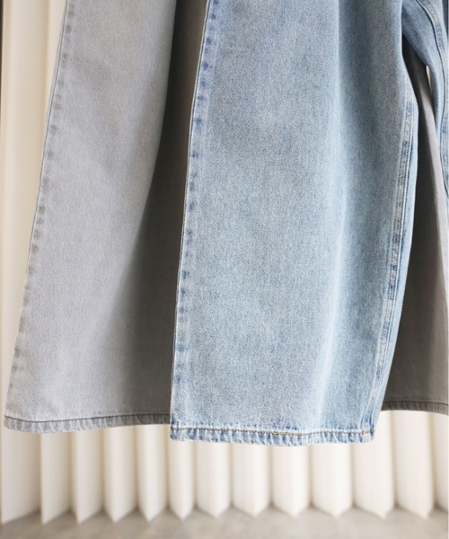 「YENNA」 デニムパンツ LARGE ブルー レディース_画像3