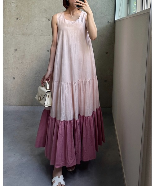 BIRTHDAY BASH（バースデーバッシュ） ワンピース BICOLOR SQUARE NECK