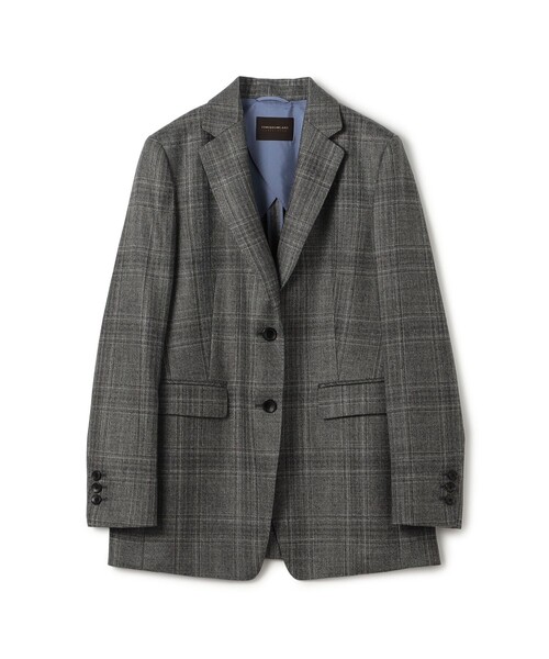 ジャケット テーラードジャケット SILK AIR PANE 2Bシングルジャケット レディース