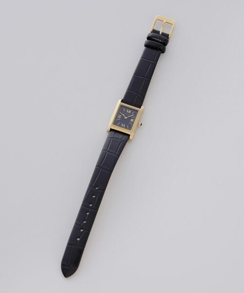 レザー腕時計　レディース（Sサイズ）　ブラック　ブレスレットウォッチ SEIKO（セイコー） 腕時計 レディース コラボレーション ソーラー