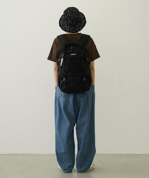 MILKFED. デイバック リュック 「32L」NEO EMBROIDERY BIG