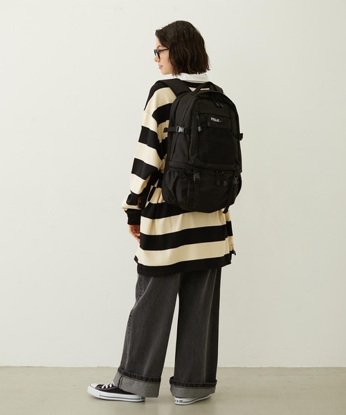 MILKFED. デイバック リュック 「32L」NEO EMBROIDERY BIG