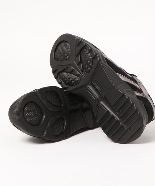 ground green store スニーカー YV / 1072-1 厚底ダッド