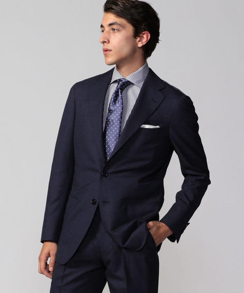 トゥモローランド ゼニア ウール カシミヤ　スーツ ウールツイル 5Bベスト HORIZON TWILL E.Zegna