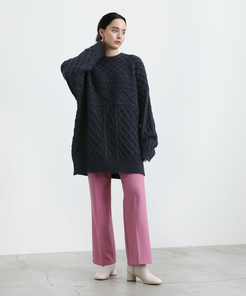 最安値新品 ニット 2021 AW ランダムケーブルオーバーニット ZOZOTOWN PayPayモール店 - 通販 - PayPayモール 定番即納