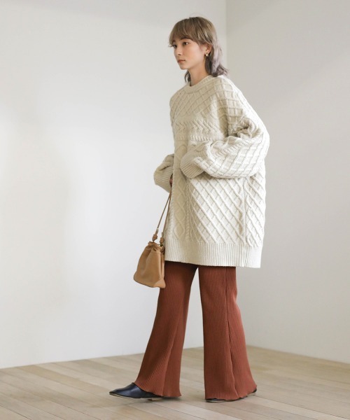最安値新品 ニット 2021 AW ランダムケーブルオーバーニット ZOZOTOWN PayPayモール店 - 通販 - PayPayモール 定番即納