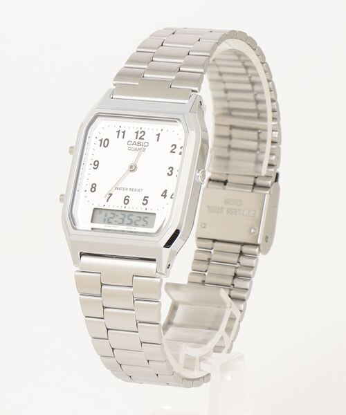 CASIO（カシオ） チープカシオ 腕時計 「CASIO」アナデジ メタル