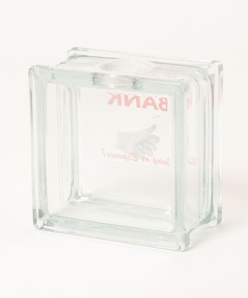 DULTON インテリア GLASS BLOCK BANK/ガラス 貯金箱 : ZOZOTOWN