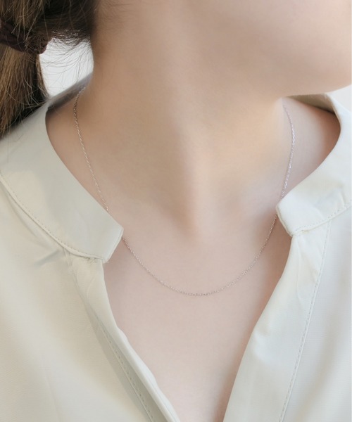 Jewel closet by L&Co. ネックレス K18 ボリューム アズキチェーン