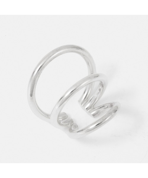 SASKIA DIEZ イヤリング WIRE BOLD EARCUFF TRIPLE 925 SILVER