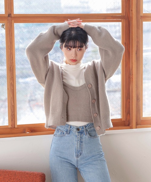 Isn't She？（イズントシー） ニット セーター ニットビスチェ