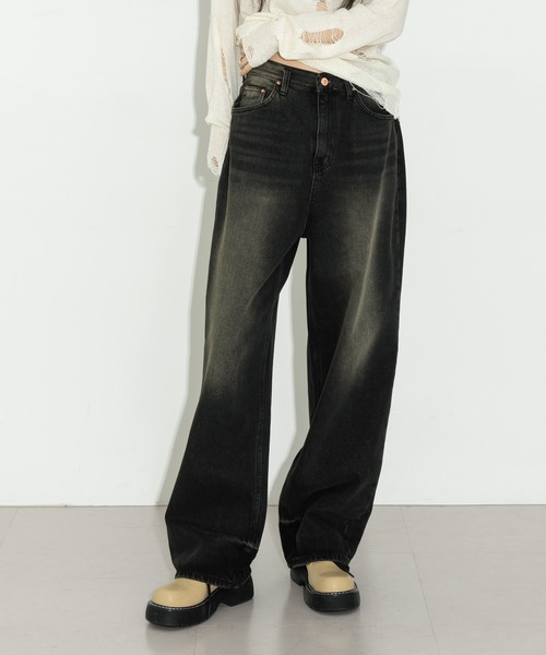 FOLLOWIN ジーンズ デニム デニムパンツ 「UNISEX」ヴィンテージ