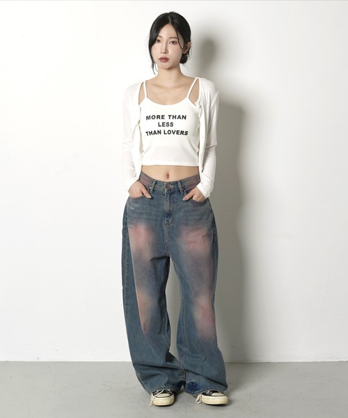 デニム ワイドパンツ新品未使用 楽天市場】デニムワイドパンツ ワイドパンツ ロング レディース