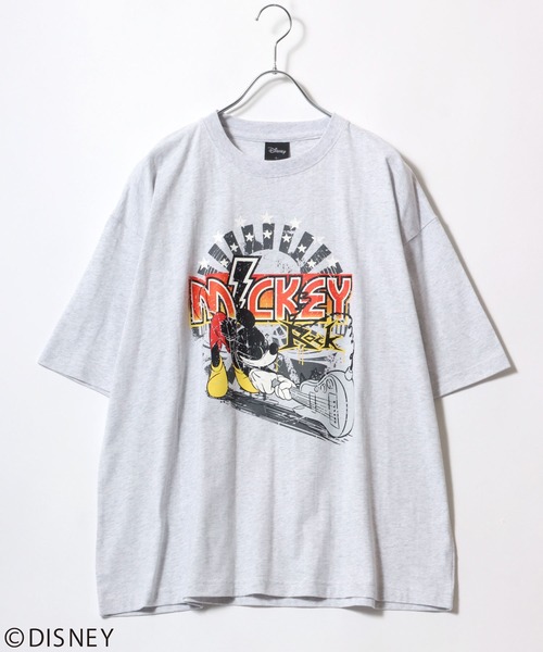 Disney tシャツ Disney/ディズニー ミッキーマウス ワンポイント