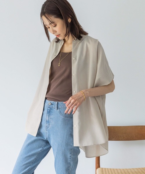 シャツ ブラウス お手入れらくらくポンチョシャツ/177504 レディース | GLOBAL WORK | 10