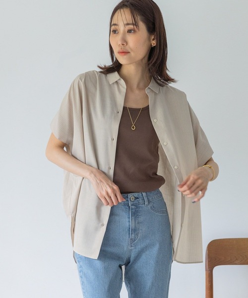 シャツ ブラウス お手入れらくらくポンチョシャツ/177504 レディース | GLOBAL WORK | 11