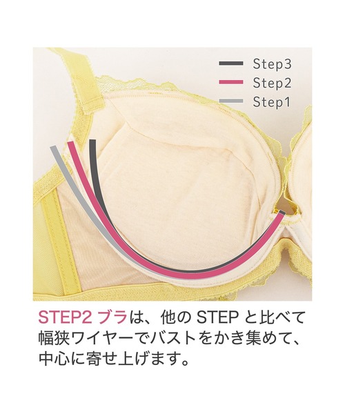 BRADELIS NewYork ブラジャー ナオミステップ2ブラ23S2