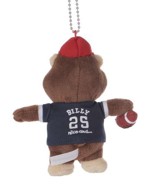 niko and…（ニコアンド） キーホルダー 「BILLY(ビリー)」ぬいぐるみ