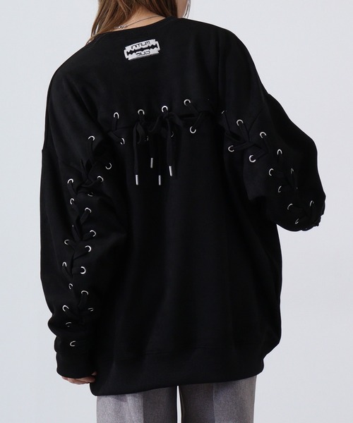 RE730 トレーナー スウェット レースアップトレーナー メンズ