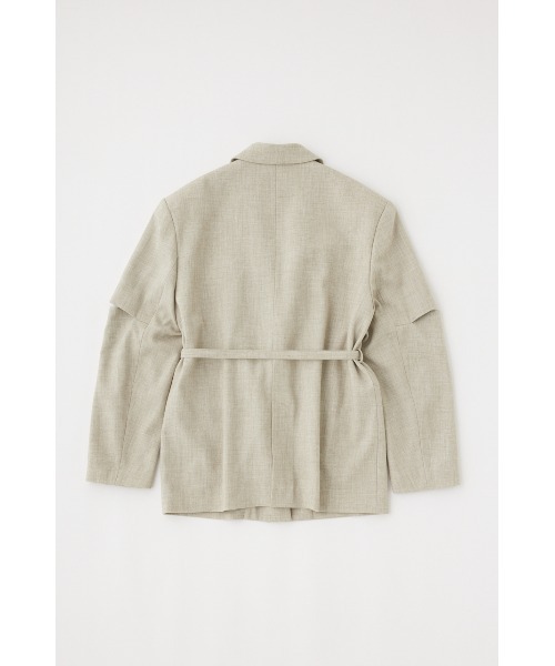 アウター　moussy MOUSSY コート アウター CUT OUT ジャケット レディース