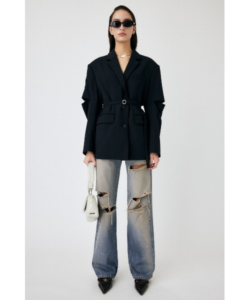 MOUSSY コート アウター CUT OUT ジャケット レディース