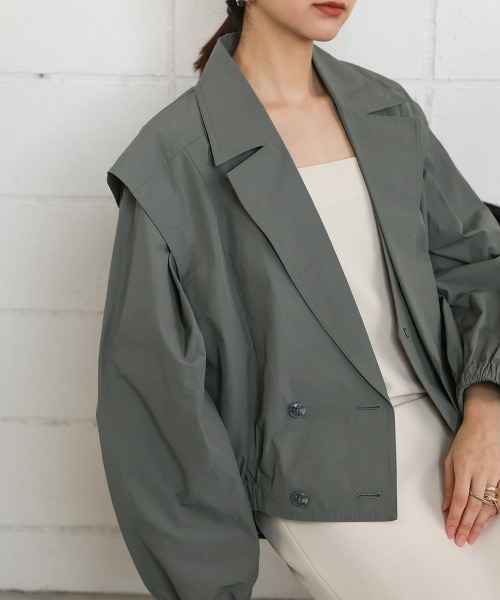 CIEL'AIR（シエルエアー） ブルゾン アウター 3WAY LAYERED BLOUSON