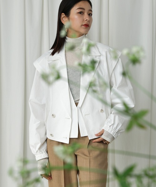 CIEL'AIR（シエルエアー） ブルゾン アウター 3WAY LAYERED BLOUSON