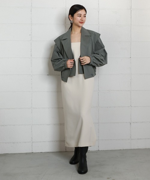 CIEL'AIR（シエルエアー） ブルゾン アウター 3WAY LAYERED BLOUSON