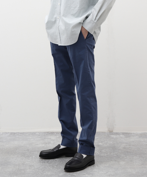 BRIGLIA ブリリア1949 ネイビー チノパン44 チノパン 「BRIGLIA 1949 / ブリリア 1949」G.dye Cotton