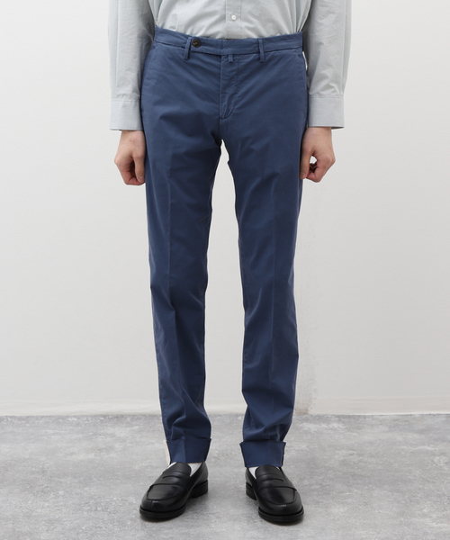 BRIGLIA ブリリア1949 ネイビー チノパン44 チノパン 「BRIGLIA 1949 / ブリリア 1949」G.dye Cotton