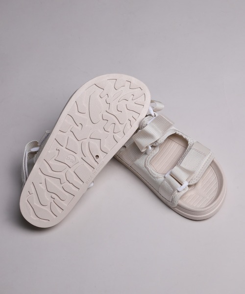 shoes365 サンダル 「shoes365」三つマジックテープ付きサンダル
