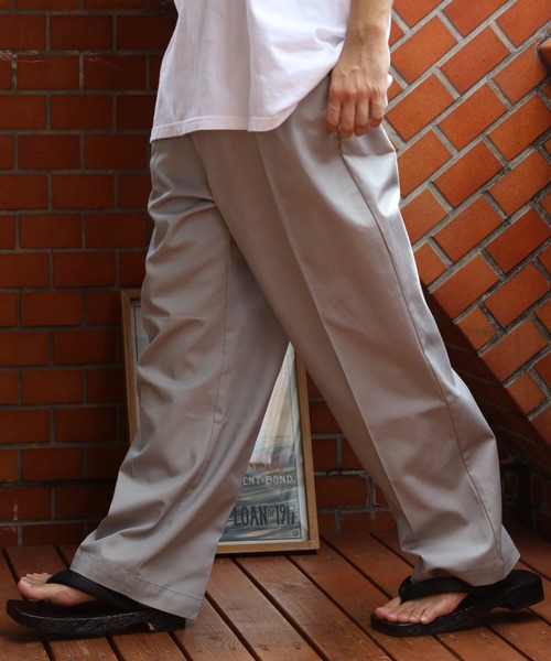 8 チノパン ワイドチノパン メンズ レディース : ZOZOTOWN Yahoo!店