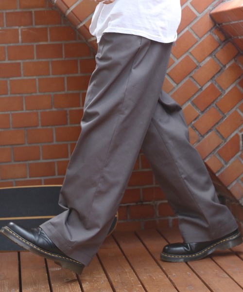 V12 EIGHT PANTS エイトパンツ メンズL グレー 8 チノパン ワイドチノパン メンズ レディース : ZOZOTOWN Yahoo!店