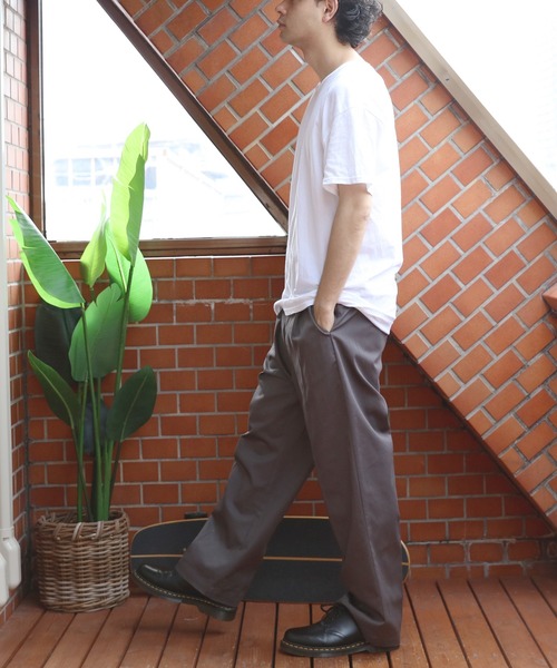 8 チノパン ワイドチノパン メンズ レディース : ZOZOTOWN Yahoo!店