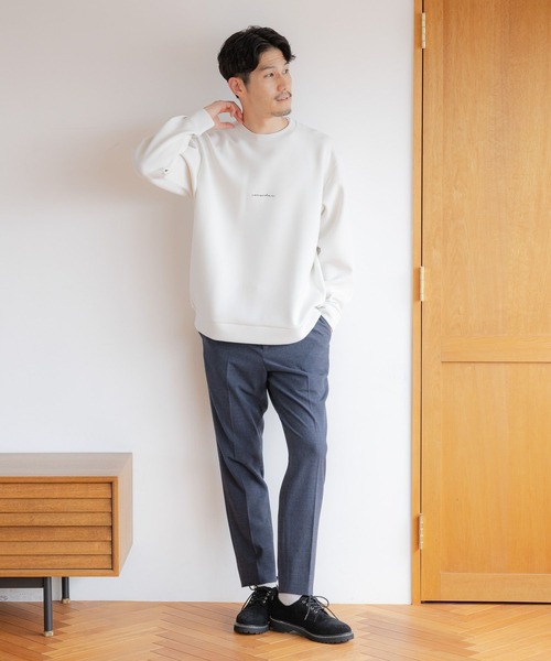 GLOBAL WORK スラックス アーバンスラックス+WARM/115885 メンズ