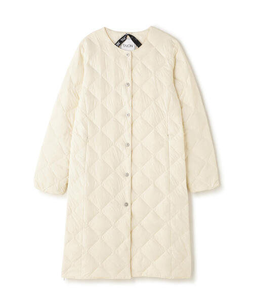 TAION ダウンコート ダウンジャケット TAION/タイオン/シティ クルー
