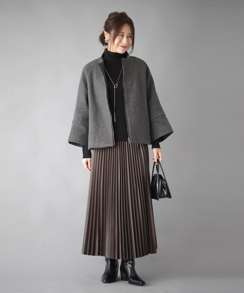 Ehre style（エーレスタイル） ピーコート pコート ショート丈で！寒さ