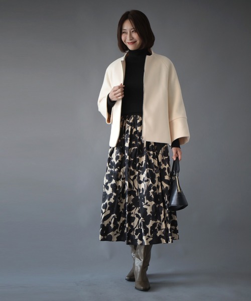 Ehre style（エーレスタイル） ピーコート pコート ショート丈で！寒さ