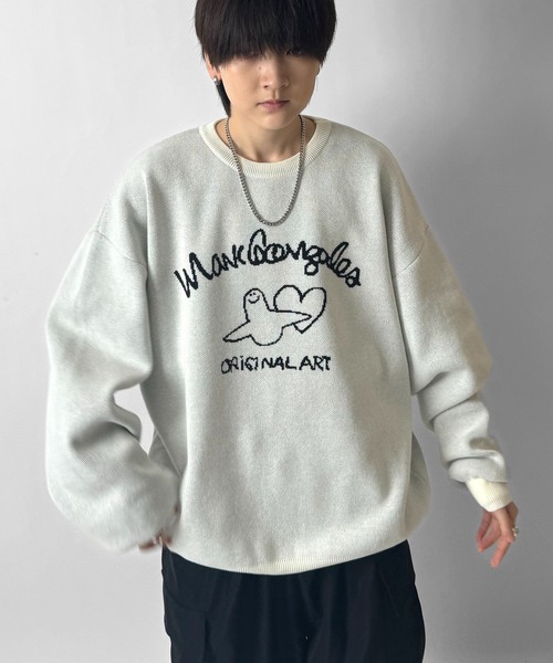 Mark Gonzales（マークゴンザレス） ニット セーター マークゴンザレス
