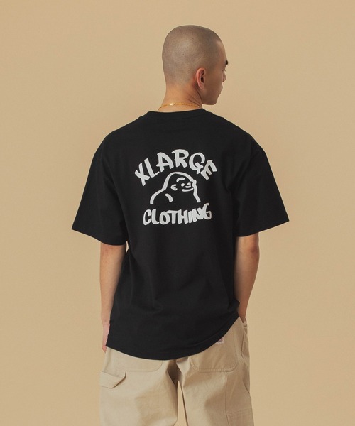 早い者勝ち 大人気 XLARGE DRAWING OG S/S TEE バックプリント◎ XLARGE tシャツ DRAWING OG S/S TEE メンズ レディース