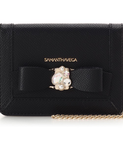 【SAMANTHAVEGA】ジュエルリボンパスケース SAMANTHAVEGA｜ジュエルリボンパスケース | Rakuten Fashion