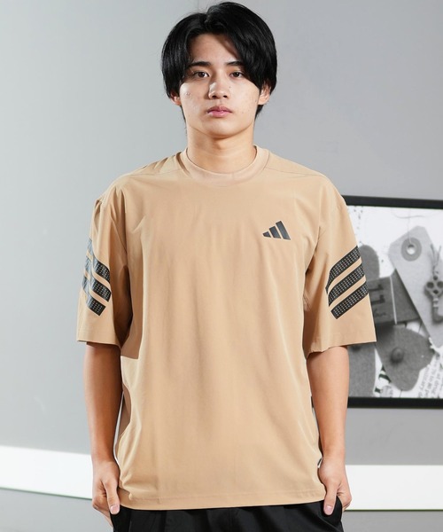 adidas tシャツ adidas/アディダス 半袖Tee/半袖Tシャツ スリー