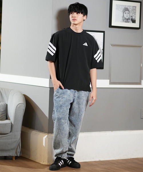 adidas tシャツ adidas/アディダス 半袖Tee/半袖Tシャツ スリー