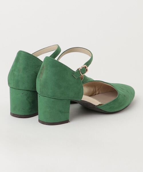 「ORiental TRaffic」 ヒールサンダル 41 グリーン レディース_画像2