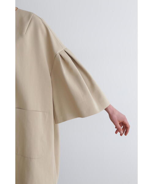 LE PHIL Ｔ／Ｃトリプルクロスコート LE PHIL ノーカラーコート コート T/Cトリプルクロスコート