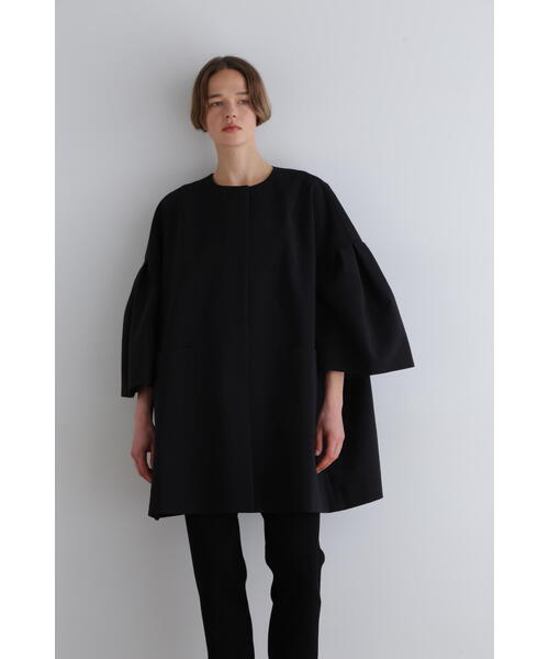 LE PHIL Ｔ／Ｃトリプルクロスコート LE PHIL ノーカラーコート コート T/Cトリプルクロスコート